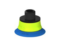 Przysawka piGRIP, warga elastyczna, Ø28 mm, TPE 50°, bez mieszków, podstawa typ 1, gwint niski NPT 1/8" zew., filtr siatkowy (G.FX28T50.F.S1.NTL18M.01) (9907750) - Piab