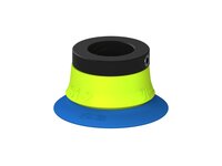 Przysawka piGRIP, warga elastyczna, Ø28 mm, TPE 50°, bez mieszków, podstawa typ 1, (G.FX28T50.F.S1.PD11X.00) (9953876) - Piab