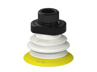Przysawka piGRIP, warga elastyczna, Ø39 mm, TPE 30°, 1 mieszek, podstawa typ 1, G3/8" zew., dysk filtracyjny, FDA (G.FX39T30.B1.S1.G38M.02.FDA) (9915167) - Piab