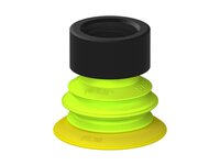 Przysawka piGRIP, warga elastyczna, Ø39 mm, TPE 30°, 1 mieszek, podstawa typ 1, G1/2" wew., dysk filtracyjny (G.FX39T30.B1.S1.G12F.02) (9947593) - Piab