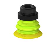 Przysawka piGRIP, warga elastyczna, Ø39 mm, TPE 30°, 1 mieszek, podstawa typ 1, G1/2" zew., dysk filtracyjny (G.FX39T30.B1.S1.G12M.02) (9904881) - Piab