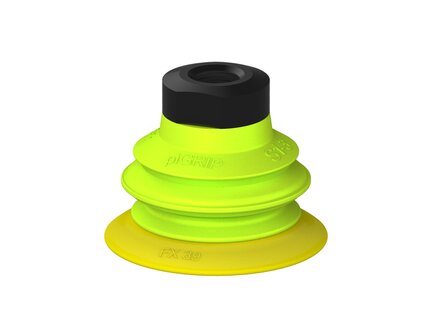 Przysawka piGRIP, warga elastyczna, Ø39 mm, TPE 30°, 1 mieszek, podstawa typ 1, (G.FX39T30.B1.S1.MM10F.00) (9903628) - Piab