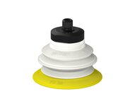 Przysawka piGRIP, warga elastyczna, Ø39 mm, TPE 30°, 1 mieszek, podstawa typ 1, M6 zew., filtr siatkowy, FDA (G.FX39T30.B1.S1.MM6M.01.FDA) (9912723) - Piab