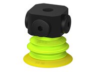 Przysawka piGRIP, warga elastyczna, Ø39 mm, TPE 30°, 1 mieszek, podstawa typ 1, NPSF 5x1/8" wew., piSAVE 04/60 (G.FX39T30.B1.S1.NS518F.17) (9920106) - Piab