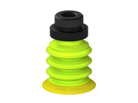 Przysawka piGRIP, warga elastyczna, Ø39 mm, TPE 30°, 3 mieszki, podstawa typ 1, G1/2" zew., filtr siatkowy (G.FX39T30.B3.S1.G12M.01) (9946661) - Piab
