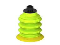 Przysawka piGRIP, warga elastyczna, Ø39 mm, TPE 30°, 3 mieszki, podstawa typ 1, gwint niski G 1/8" zew., (G.FX39T30.B3.S1.GL18M.00) (9905970) - Piab
