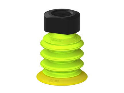 Przysawka piGRIP, warga elastyczna, Ø39 mm, TPE 30°, 3 mieszki, podstawa typ 1, NPSF 3/8" wew., (G.FX39T30.B3.S1.NS38F.00) (9907548) - Piab