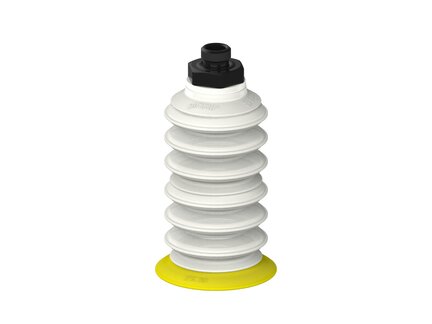 Przysawka piGRIP, warga elastyczna, Ø39 mm, TPE 30°, 6 mieszków, (3+3), podstawa typ 1, G1/8" zew., filtr siatkowy, FDA (G.FX39T30.B6.S1.G18M.01.FDA) (9942235) - Piab