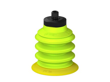 Przysawka piGRIP, warga elastyczna, Ø39 mm, TPE 30°, 3 mieszki, podstawa typ 1, M6 zew., (G.FX39T30.B3.S1.MM6M.00) (9905216) - Piab
