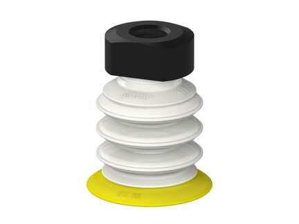 Przysawka piGRIP, warga elastyczna, Ø39 mm, TPE 30°, 3 mieszki, podstawa typ 1, NPT 1/4" wew.,, FDA (G.FX39T30.B3.S1.NT14F.00.FDA) (9925589) - Piab