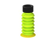 Przysawka piGRIP, warga elastyczna, Ø39 mm, TPE 30°, 6 mieszków (3+3), podstawa typ 1, NPSF 1/2" wew., dysk filtracyjny (G.FX39T30.B6.S1.NS12F.02) (9944054) - Piab