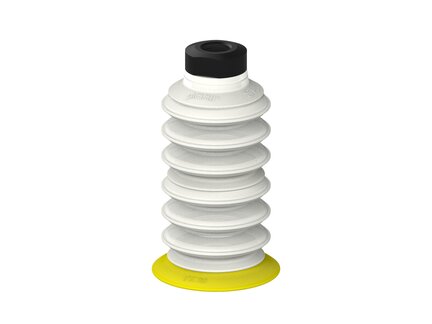 Przysawka piGRIP, warga elastyczna, Ø39 mm, TPE 30°, 6 mieszków, (3+3), podstawa typ 1, NPSF 1/8" wew., dysk filtracyjny, FDA (G.FX39T30.B6.S1.NS18F.02.FDA) (9910162) - Piab