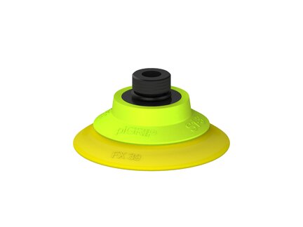 Przysawka piGRIP, warga elastyczna, Ø39 mm, TPE 30°, bez mieszków, podstawa typ 1, (G.FX39T30.F.S1.G18MR.00) (9933992) - Piab