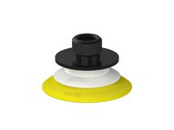 Przysawka piGRIP, warga elastyczna, Ø39 mm, TPE 30°, bez mieszków, podstawa typ 1, gwint niski G1/4" zew.,, FDA (G.FX39T30.F.S1.GL14M.00.FDA) (9925526) - Piab