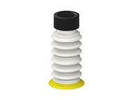 Przysawka piGRIP, warga elastyczna, Ø39 mm, TPE 30°, 6 mieszków, (3+3), podstawa typ 1, G1/2" wew., dysk filtracyjny, FDA (G.FX39T30.B6.S1.G12F.02.FDA) (9952894) - Piab