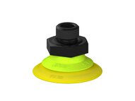 Przysawka piGRIP, warga elastyczna, Ø39 mm, TPE 30°, bez mieszków, podstawa typ 1, G1/4" zew., filtr siatkowy (G.FX39T30.F.S1.G14M.01) (9903178) - Piab