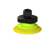 Przysawka piGRIP, warga elastyczna, Ø39 mm, TPE 30°, bez mieszków, podstawa typ 1, M12 zew., filtr siatkowy (G.FX39T30.F.S1.MM12M.01) (9933981) - Piab