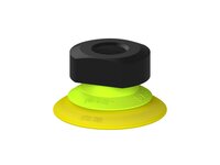 Przysawka piGRIP, warga elastyczna, Ø39 mm, TPE 30°, bez mieszków, podstawa typ 1, NPSF 1/4" wew., (G.FX39T30.F.S1.NS14F.00) (9907994) - Piab
