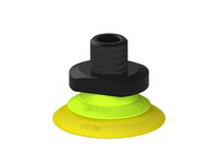Przysawka piGRIP, warga elastyczna, Ø39 mm, TPE 30°, bez mieszków, podstawa typ 1, NPT 1/4" zew., filtr siatkowy (G.FX39T30.F.S1.NT14M.01) (9914207) - Piab