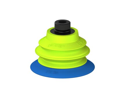 Przysawka piGRIP, warga elastyczna, Ø39 mm, TPE 50°, 1 mieszek, podstawa typ 1, (G.FX39T50.B1.S1.G18MR.00) (9943846) - Piab