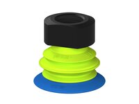 Przysawka piGRIP, warga elastyczna, Ø39 mm, TPE 50°, 1 mieszek, podstawa typ 1, G3/8" wew., filtr siatkowy (G.FX39T50.B1.S1.G38F.01) (9924413) - Piab