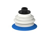 Przysawka piGRIP, warga elastyczna, Ø39 mm, TPE 50°, 1 mieszek, podstawa typ 1, gwint niski G 1/8" zew., filtr siatkowy, FDA (G.FX39T50.B1.S1.GL18M.01.FDA) (9963174) - Piab