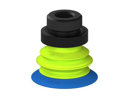 Przysawka piGRIP, warga elastyczna, Ø39 mm, TPE 50°, 1 mieszek, podstawa typ 1, G1/2" zew., (G.FX39T50.B1.S1.G12M.00) (9944493) - Piab