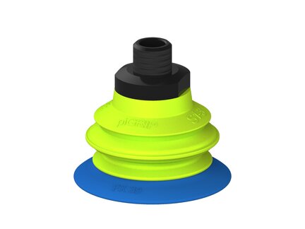 Przysawka piGRIP, warga elastyczna, Ø39 mm, TPE 50°, 1 mieszek, podstawa typ 1, NPT 1/8" zew., (G.FX39T50.B1.S1.NT18M.00) (9906710) - Piab
