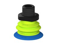 Przysawka piGRIP, warga elastyczna, Ø39 mm, TPE 50°, 1 mieszek, podstawa typ 1, NPT 3/8" zew., (G.FX39T50.B1.S1.NT38M.00) (9909060) - Piab