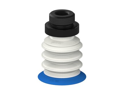 Przysawka piGRIP, warga elastyczna, Ø39 mm, TPE 50°, 3 mieszki, podstawa typ 1, G1/2" zew.,, FDA (G.FX39T50.B3.S1.G12M.00.FDA) (9969434) - Piab