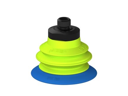 Przysawka piGRIP, warga elastyczna, Ø39 mm, TPE 50°, 1 mieszek, podstawa typ 1, gwint M8x1 zew., (G.FX39T50.B1.S1.MMF8M.00) (9903571) - Piab