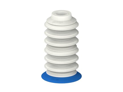 Przysawka piGRIP, warga elastyczna, Ø39 mm, TPE 50°, 6 mieszków, (3+3), podstawa typ 1, FDA (G.FX39T50.B6.S1.XXX.00.FDA) (9904951) - Piab