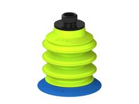 Przysawka piGRIP, warga elastyczna, Ø39 mm, TPE 50°, 3 mieszki, podstawa typ 1, gwint niski G 1/8" zew., dysk filtracyjny (G.FX39T50.B3.S1.GL18M.02) (9924114) - Piab
