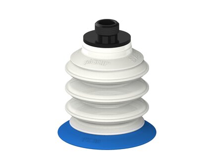 Przysawka piGRIP, warga elastyczna, Ø39 mm, TPE 50°, 3 mieszki, podstawa typ 1, gwint niski G 1/8" zew.,, FDA (G.FX39T50.B3.S1.GL18M.00.FDA) (9904860) - Piab