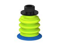 Przysawka piGRIP, warga elastyczna, Ø39 mm, TPE 50°, 3 mieszki, podstawa typ 1, gwint niski G3/8" zew., filtr siatkowy (G.FX39T50.B3.S1.GL38M.01) (9906774) - Piab