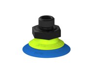 Przysawka piGRIP, warga elastyczna, Ø39 mm, TPE 50°, bez mieszków, podstawa typ 1, G1/4" zew., filtr siatkowy (G.FX39T50.F.S1.G14M.01) (9903176) - Piab