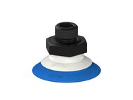Przysawka piGRIP, warga elastyczna, Ø39 mm, TPE 50°, bez mieszków, podstawa typ 1, G1/4" zew., filtr siatkowy, FDA (G.FX39T50.F.S1.G14M.01.FDA) (9905768) - Piab
