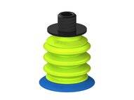Przysawka piGRIP, warga elastyczna, Ø39 mm, TPE 50°, 3 mieszki, podstawa typ 1, gwint niski NPT 1/4" zew., filtr siatkowy (G.FX39T50.B3.S1.NTL14M.01) (9913164) - Piab