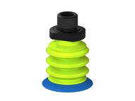 Przysawka piGRIP, warga elastyczna, Ø39 mm, TPE 50°, 3 mieszki, podstawa typ 1, gwint M16x1.5 zew., (G.FX39T50.B3.S1.MMF16M.00) (9932828) - Piab