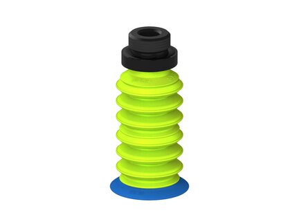 Przysawka piGRIP, warga elastyczna, Ø39 mm, TPE 50°, 6 mieszków (3+3), podstawa typ 1, G1/2" zew., dysk filtracyjny (G.FX39T50.B6.S1.G12M.02) (9933523) - Piab