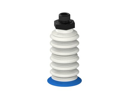Przysawka piGRIP, warga elastyczna, Ø39 mm, TPE 50°, 6 mieszków, (3+3), podstawa typ 1, G1/4" zew.,, FDA (G.FX39T50.B6.S1.G14M.00.FDA) (9913865) - Piab