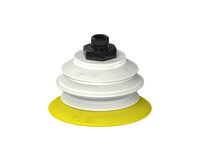 Przysawka piGRIP, warga elastyczna, Ø55 mm, TPE 30°, 1 mieszek, podstawa typ 1, G1/8" zew., filtr siatkowy, FDA (G.FX55T30.B1.S1.G18M.01.FDA) (9915371) - Piab