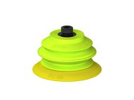 Przysawka piGRIP, warga elastyczna, Ø55 mm, TPE 30°, 1 mieszek, podstawa typ 1, filtr siatkowy (G.FX55T30.B1.S1.G18MR.01) (9929362) - Piab