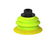 Przysawka piGRIP, warga elastyczna, Ø55 mm, TPE 30°, 1 mieszek, podstawa typ 1, gwint niski G3/8" zew., filtr siatkowy (G.FX55T30.B1.S1.GL38M.01) (9902869) - Piab