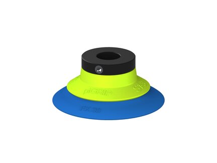 Przysawka piGRIP, warga elastyczna, Ø39 mm, TPE 50°, bez mieszków, podstawa typ 1, (G.FX39T50.F.S1.PD08X.00) (9947722) - Piab