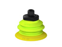Przysawka piGRIP, warga elastyczna, Ø55 mm, TPE 30°, 1 mieszek, podstawa typ 1, M12 zew., filtr siatkowy (G.FX55T30.B1.S1.MM12M.01) (9941847) - Piab