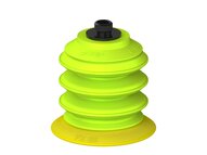 Przysawka piGRIP, warga elastyczna, Ø55 mm, TPE 30°, 3 mieszki, podstawa typ 1, gwint niski G 1/8" zew., (G.FX55T30.B3.S1.GL18M.00) (9928645) - Piab