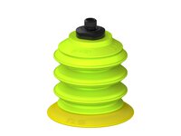 Przysawka piGRIP, warga elastyczna, Ø55 mm, TPE 30°, 3 mieszki, podstawa typ 1, gwint M8x1 zew., filtr siatkowy (G.FX55T30.B3.S1.MMF8M.01) (9909930) - Piab