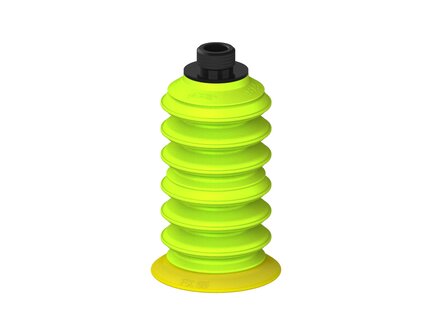 Przysawka piGRIP, warga elastyczna, Ø55 mm, TPE 30°, 6 mieszków (3+3), podstawa typ 1, gwint niski G3/8" zew., (G.FX55T30.B6.S1.GL38M.00) (9918054) - Piab