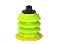 Przysawka piGRIP, warga elastyczna, Ø55 mm, TPE 30°, 3 mieszki, podstawa typ 1, gwint niski NPT 1/4" zew., filtr siatkowy (G.FX55T30.B3.S1.NTL14M.01) (9907596) - Piab